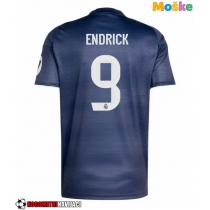 Moške Nogometnih dresov Real Madrid Endrick #9 Gostujoči 2025-26 Kratki rokavi